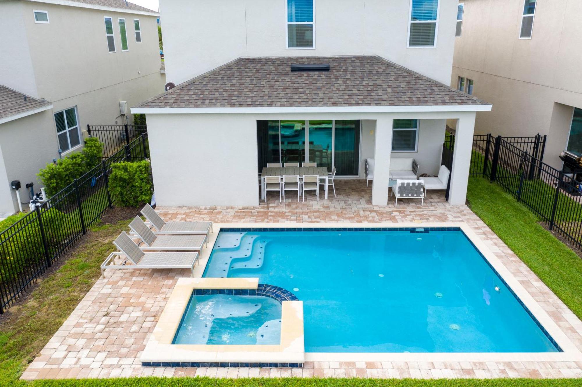 Luxurious 5Bd Private Pool Jacuzzi & Game Room At Encore 7432 Орландо Екстериор снимка