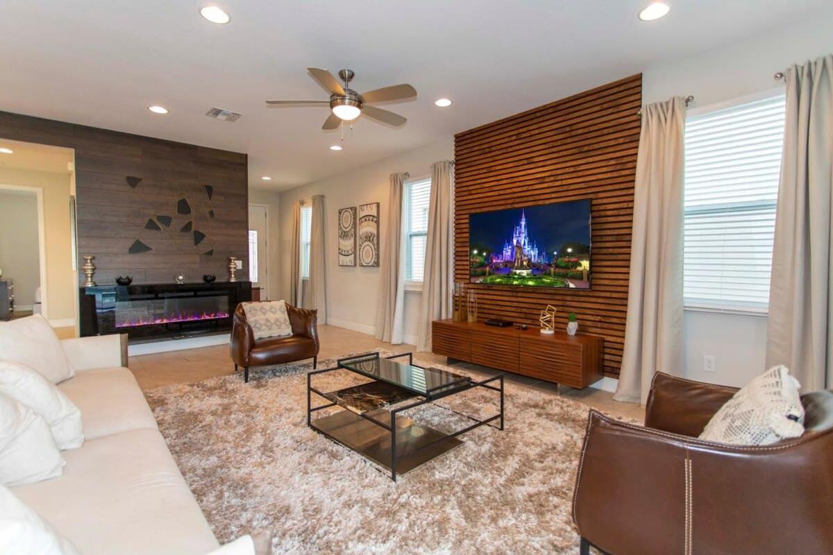Luxurious 5Bd Private Pool Jacuzzi & Game Room At Encore 7432 Орландо Екстериор снимка